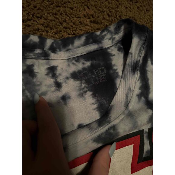 Liquid Blue KISS Destroyer 76 Tour Tie Dye Graphic Band T-Shirt Size XL - Picture 3 of 5